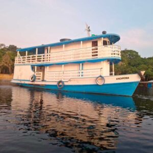 Fishing aboard the Andiroba boat